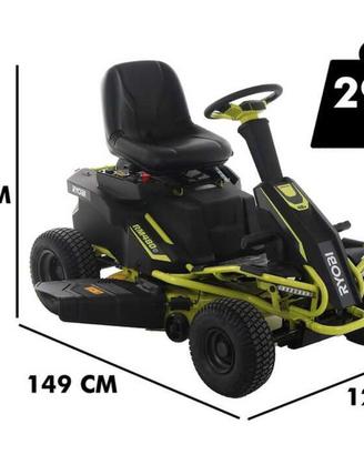 Trattorino Tagliaerba a Batteria RYOBI