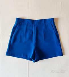 Shorts / pantaloncini Zara color blu elettrico, S