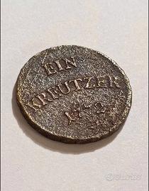 Rara moneta 1 Kreuzer 1772 (Impero Austriatico) 