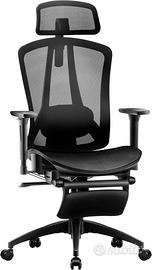 Sedia Ufficio Ergonomica Poltrona Ufficio con 2-As