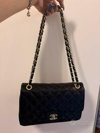 Chanel borsa timeless/classique in pelle