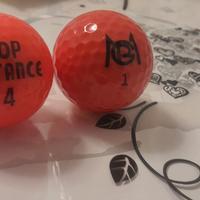 2 palline da golf = Top distance 4, master 1