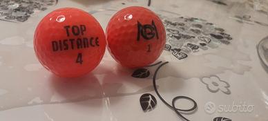 2 palline da golf = Top distance 4, master 1