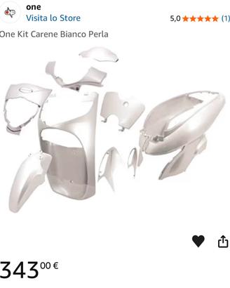 Kit carene Honda Sh 125/150