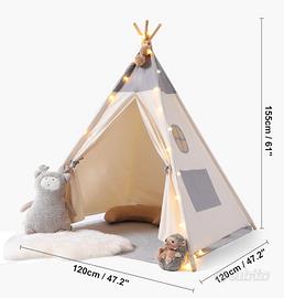 tenda indiani giocattolio
