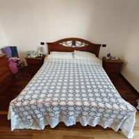 Copriletto in merletto matrimoniale