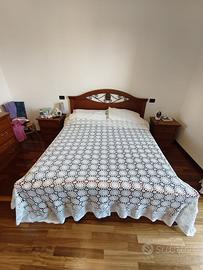 Copriletto in merletto matrimoniale