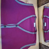 Gilet vintage uomo Gaudi Bordeaux con Bottoni