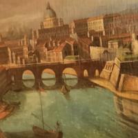 Dipinto olio san Pietro