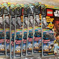 Lotto 10 riviste Panini Lego Star Wars 12-2017