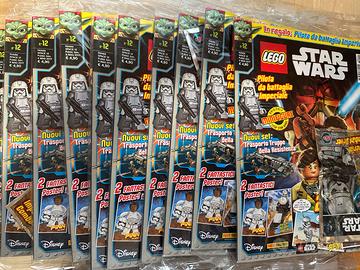 Lotto 10 riviste Panini Lego Star Wars 12-2017
