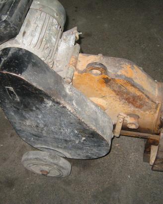 CESOIA-TRONCATRICE DA CANTIERE EDILIZIA -380 VOLT