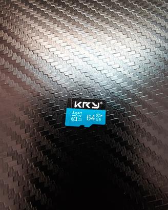 Micro SD KRY Smart Card da 64GB Classe 10