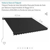 Tenda da sole retrattile 450x300