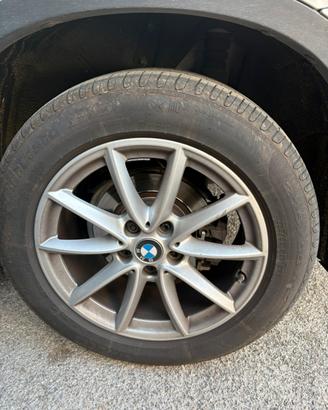 Ruote complete BMW X1 F48 225/55 R17