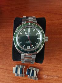 Vostok Neptune 960896 green dial