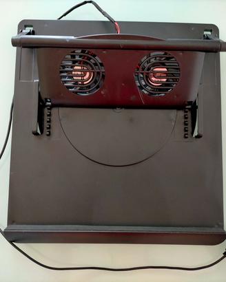 Supporto per PC con ventole 