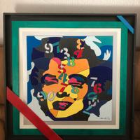 Opera polimaterica Ugo Nespolo Merylin