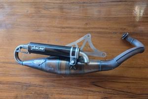 Marmitta Espansione Yasuni R Black Piaggio Gilera