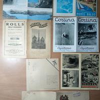 LOTTO 52 PEZZI DOCUMENTI POLITICA TURISMO CULTURA