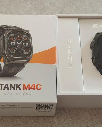 KOSPET Tank M4C Smartwatch Militare con GPS & Torc