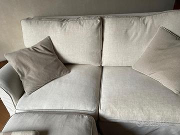 Divano con pouf Cava 1960