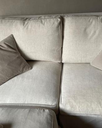 Divano con pouf Cava 1960