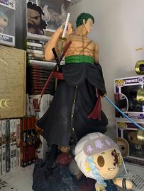 Zoro 70 cm con teste intercambiabili action figure