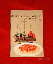 Libro Ricette Pasta originale Barilla anni 60