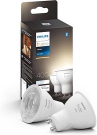 Philips Hue White, Faretto LED smart GU10, Confezi