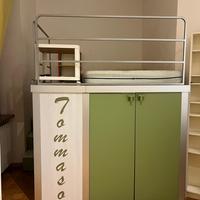 Struttura letto rialzato marca MAN