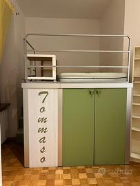 Struttura letto rialzato marca MAN