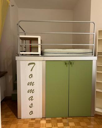 Struttura letto rialzato marca MAN