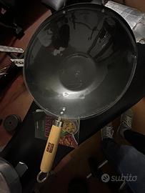 Padella wok Bodum acciaio carbonio