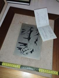 Quadro vintage stile antico, incisione su rame