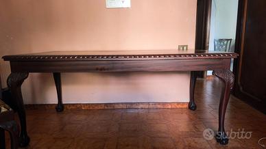 Tavolo da pranzo irlandesi in mogano