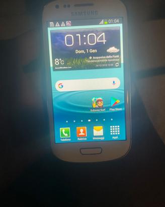 Samsung galaxsy s 3 mini bianco