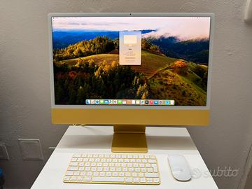 iMac 2021 M1 Garanzia 12 Mesi Fattura Apple