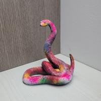 statuetta serpente pop art