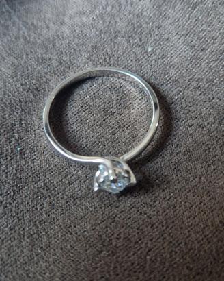 anello oro bianco