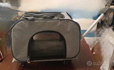 trolley per animali con ruote 