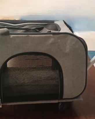 trolley per animali con ruote 
