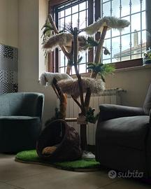 Albero tiragraffi artigianale