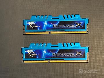 8 GB ram PC3 2400 CL11 ddr3 G.SKILL RipjawsX