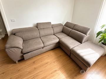 Divano letto angolare contenitore