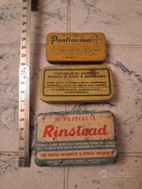 Portapastiglie in latta anni '40