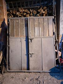 Portone in ferro per esterni