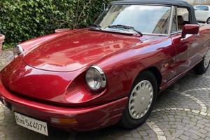 Spider alfa Romeo 1.6 rosso amaranto