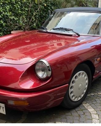 Spider alfa Romeo 1.6 rosso amaranto
