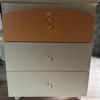 Fasciatoio Mibb con 3 cassetti